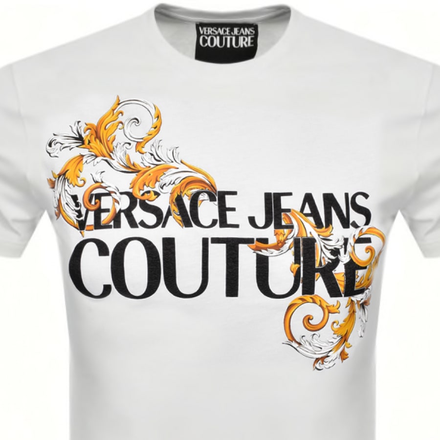 Alternative Image for ProductVersace Jeans Couture Logo T Shirt White2